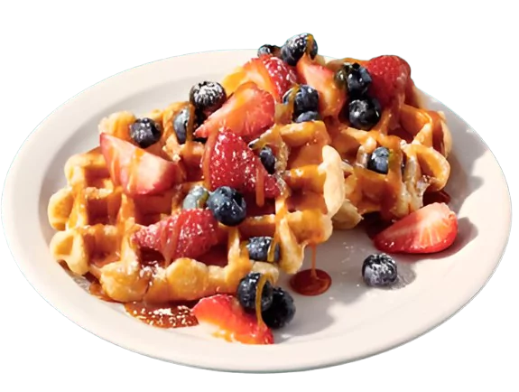Berry Waffles
