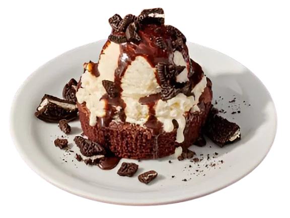 Brownie Sundae with Oreo® Pieces

