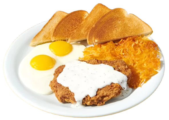 Country Fried Steak & Eggs