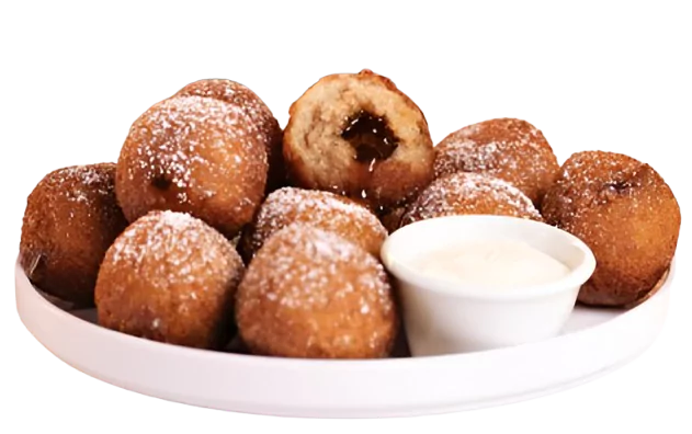 Maple Stuffed Donut Holes