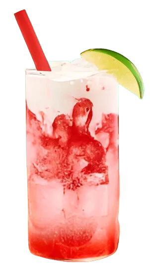 Slammin' Soda made with Sprite® & Strawberry
