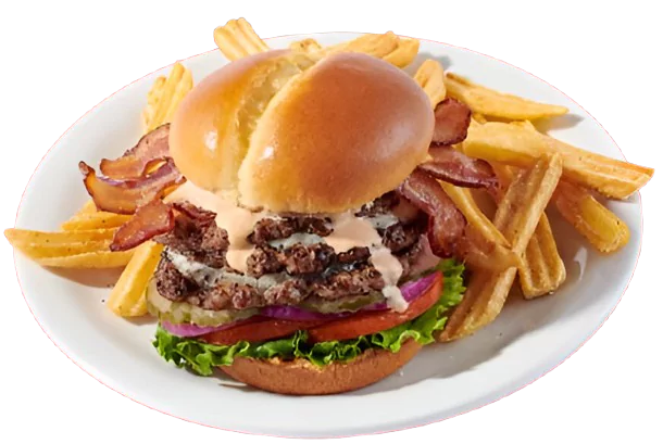 Triple Juicy Burger